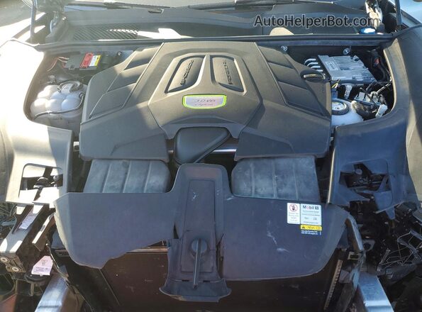 WP1BE2AY8NDA51058 2022 PORSCHE CAYENNE Silver VIN კოდის სტიკერის ხედი