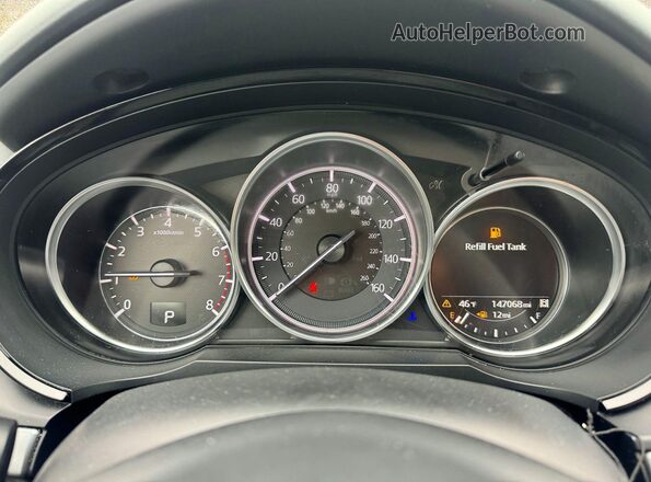 JM3TCACY0J0235504 2018 MAZDA CX-9 Gray Вид щитка приладів