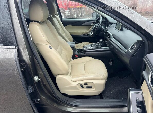 JM3TCACY0J0235504 2018 MAZDA CX-9 Gray Вид ззаду