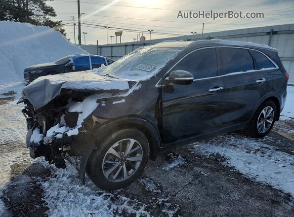 5XYPHDA50KG444758 2019 KIA SORENTO Черный 