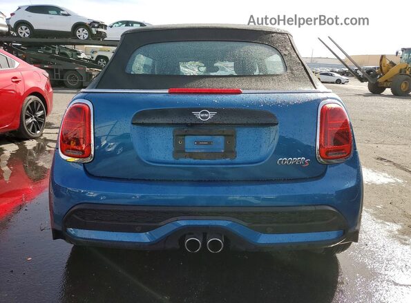 WMW43DL03R3S29423 2024 MINI COOPER Blue Սալոնի դիմացի տեսք