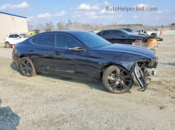 KMTG34TA6PU106782 2023 GENESIS G70 Black Դիմացի տեսք