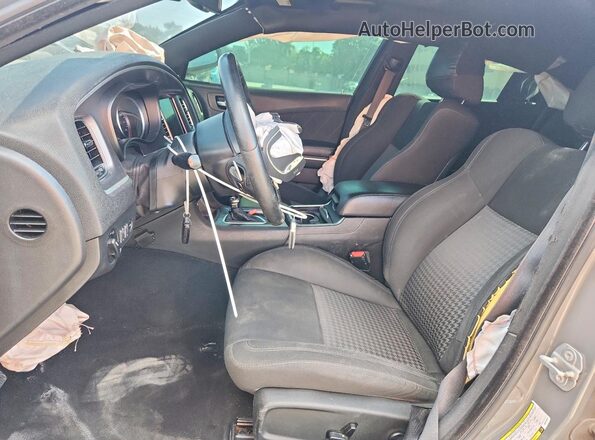 2C3CDXCT0KH619328 2019 DODGE CHARGER Gray 