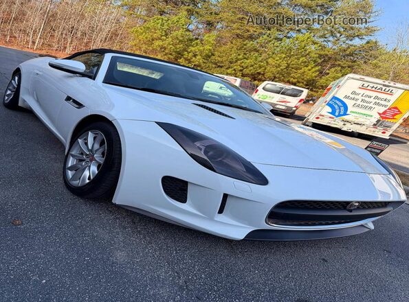SAJWA6ET1H8K43103 2017 JAGUAR F-TYPE White 