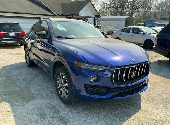 ZN661XUL6JX304431 2018 MASERATI LEVANTE Blue 