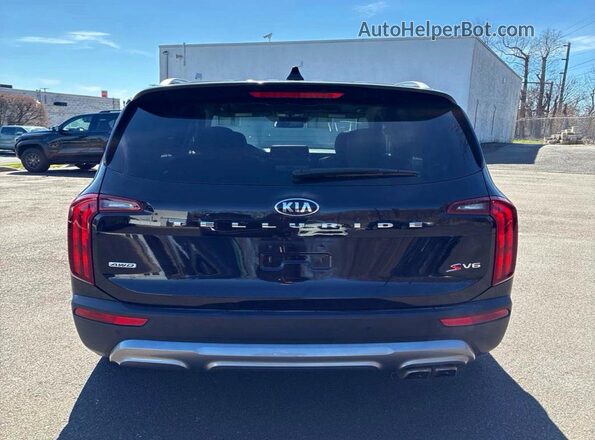5XYP6DHCXMG162768 2021 KIA TELLURIDE Black VIN sticker view