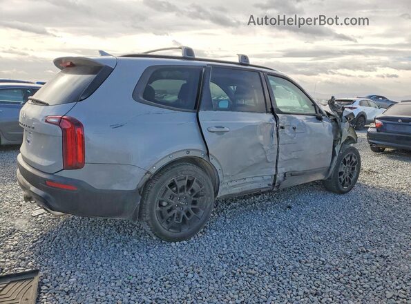 5XYP3DHC9NG230195 2022 KIA TELLURIDE Gray Tył prawy