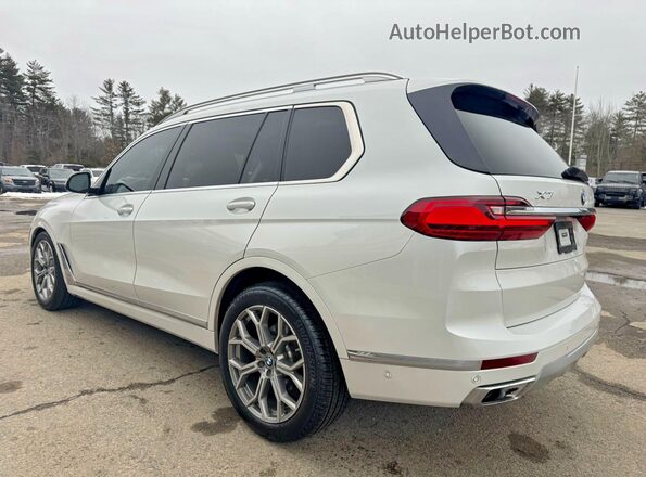 5UXCW2C00M9H53341 2021 BMW X7 Белый Передняя правая четверть