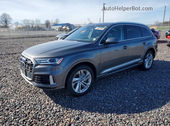WA1LXAF70MD029607 2021 AUDI Q7 Gray Задня ліва чверть