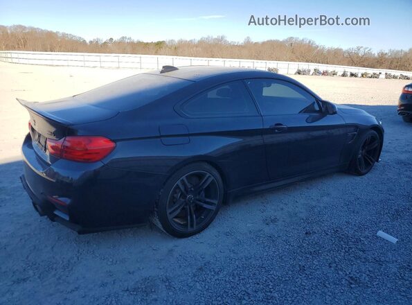 WBS3R9C51GK336150 2016 BMW M4 Black Передня права чверть