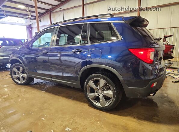 5FNYF8H95KB001295 2019 HONDA PASSPORT Blue Tył prawy