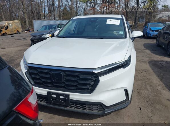 7FARS4H7XSE001319 2025 HONDA CR-V White Вид щитка приладів