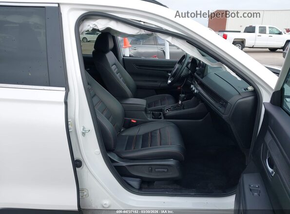 7FARS5H84SE016865 2025 HONDA CR-V HYBRID White Вид салону спереду