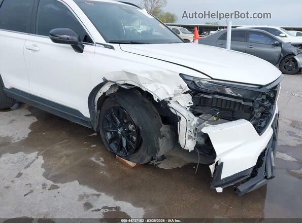 7FARS5H84SE016865 2025 HONDA CR-V HYBRID White Вид спереду
