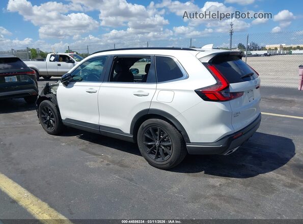7FARS5H88SE017341 2025 HONDA CR-V HYBRID White უკანა მარცხენა