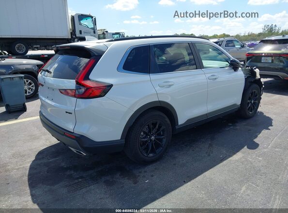 7FARS5H88SE017341 2025 HONDA CR-V HYBRID White უკანა მარჯვენა