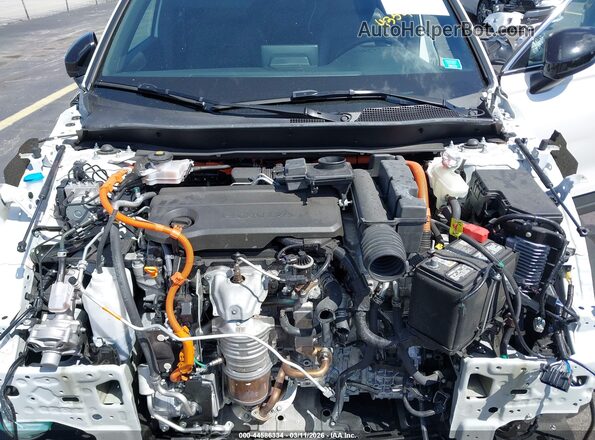 7FARS5H88SE017341 2025 HONDA CR-V HYBRID White უკანა ხედი