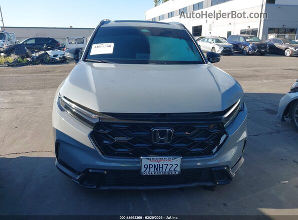 7FARS6H5XSE036453 2025 HONDA CR-V Gray Вид щитка приладів