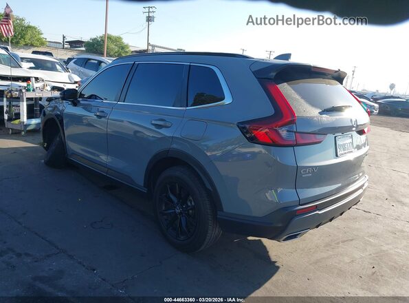 7FARS6H5XSE036453 2025 HONDA CR-V Gray Задня ліва чверть