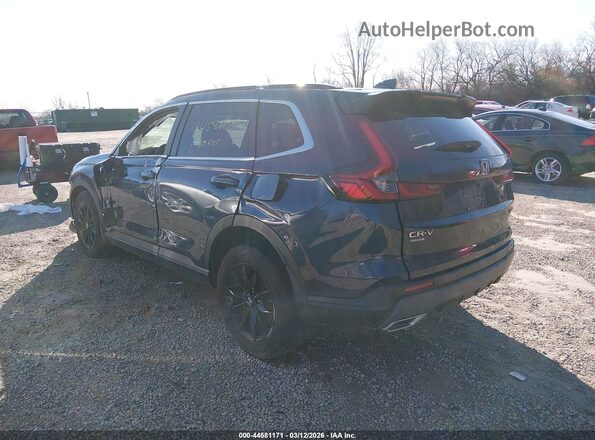 7FARS6H5XSE046254 2025 HONDA CR-V Blue Rear left