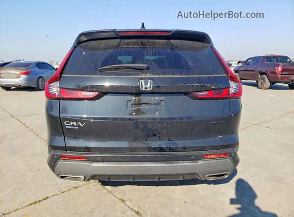 7FARS6H89SE013255 2025 HONDA CR-V Black უკანა ხედი