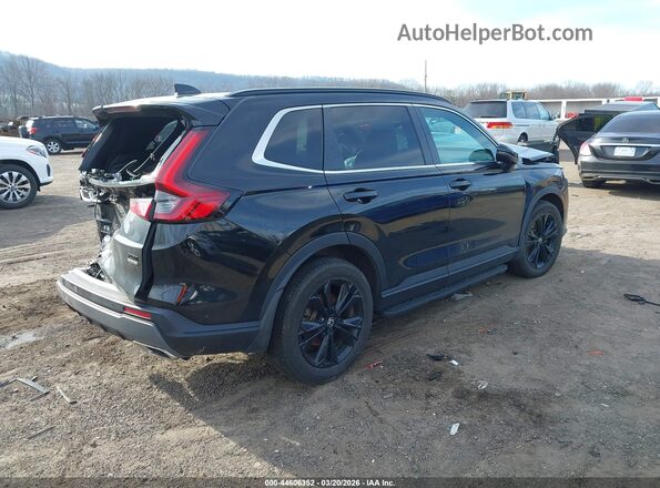 7FARS6H92PE016904 2023 HONDA CR-V Black უკანა მარჯვენა