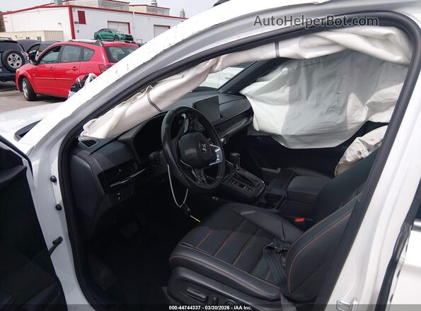 7FARS6H93PE024963 2023 HONDA CR-V HYBRID White Widok wnętrza z przodu