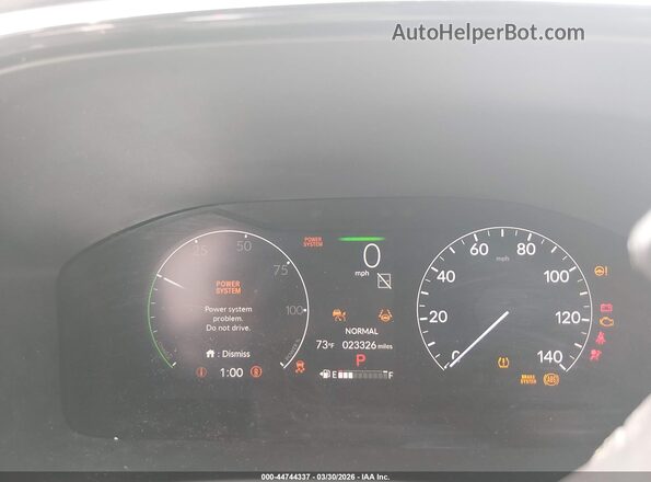 7FARS6H93PE024963 2023 HONDA CR-V HYBRID White Widok tylnych siedzeń