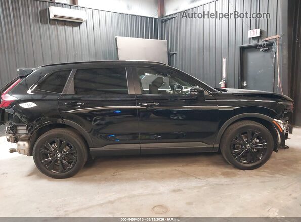 7FARS6H94TE072417 2026 HONDA CR-V Black Rear interior view
