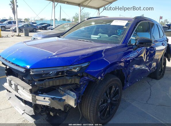7FARS6H98PE023288 2023 HONDA CR-V HYBRID Blue Вид спереду