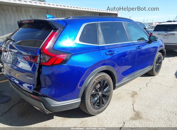 7FARS6H98PE023288 2023 HONDA CR-V HYBRID Blue Задня права чверть