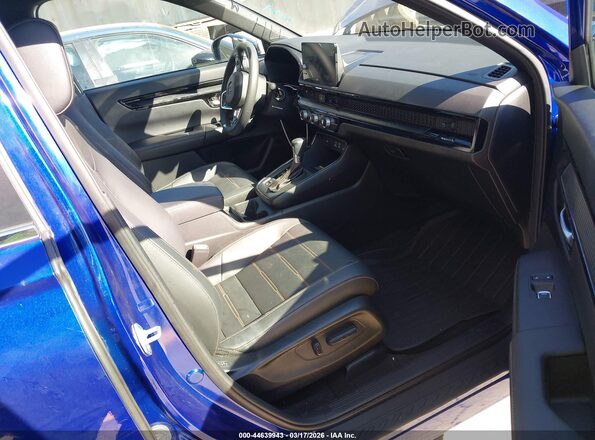 7FARS6H98PE023288 2023 HONDA CR-V HYBRID Blue Вид салону спереду
