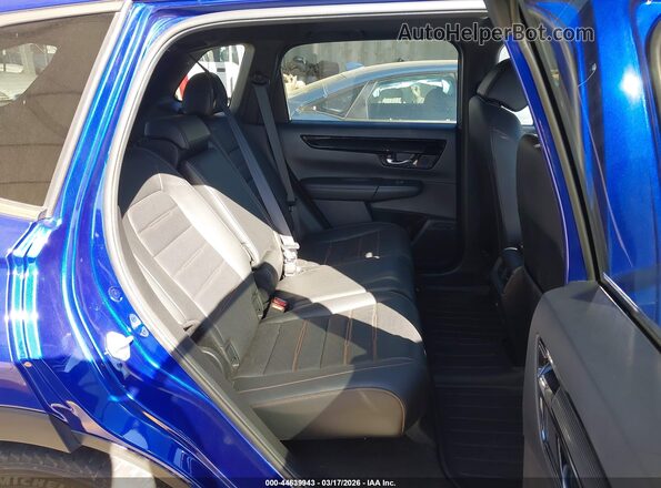 7FARS6H98PE023288 2023 HONDA CR-V HYBRID Blue Вид наклейки з VIN-кодом