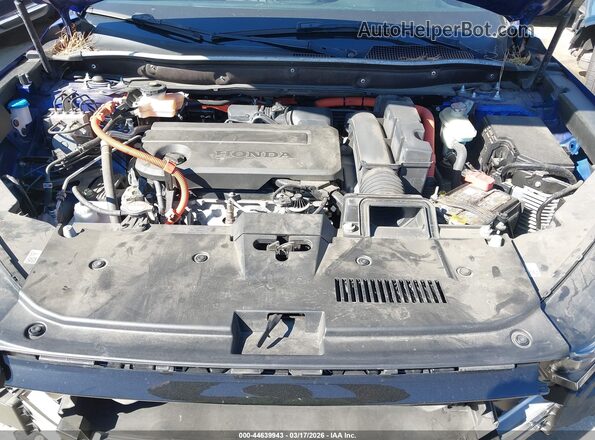 7FARS6H98PE023288 2023 HONDA CR-V HYBRID Blue Вид ззаду