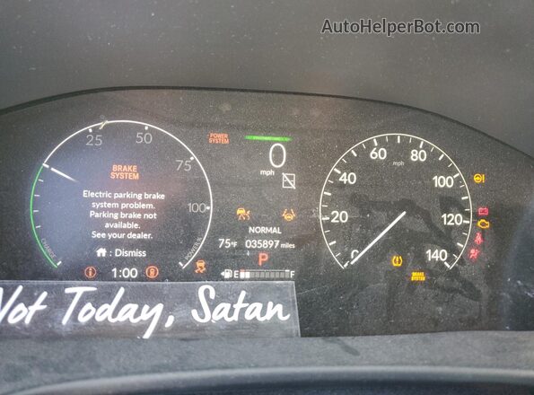 7FARS6H99RE056660 2024 HONDA CR-V Gray Instrument cluster view