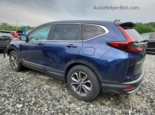 7FART6H53ME000992 2021 HONDA CR-V Blue Rear left