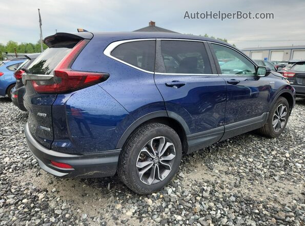 7FART6H53ME000992 2021 HONDA CR-V Blue Rear right