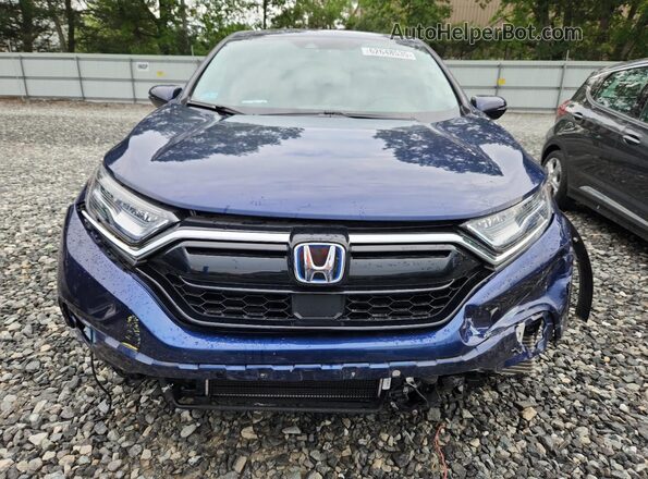 7FART6H53ME000992 2021 HONDA CR-V Blue Front view