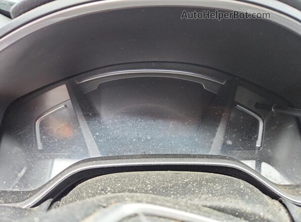 7FART6H53ME000992 2021 HONDA CR-V Blue Instrument cluster view