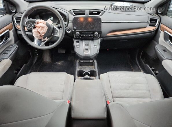7FART6H53ME000992 2021 HONDA CR-V Blue Dashboard view