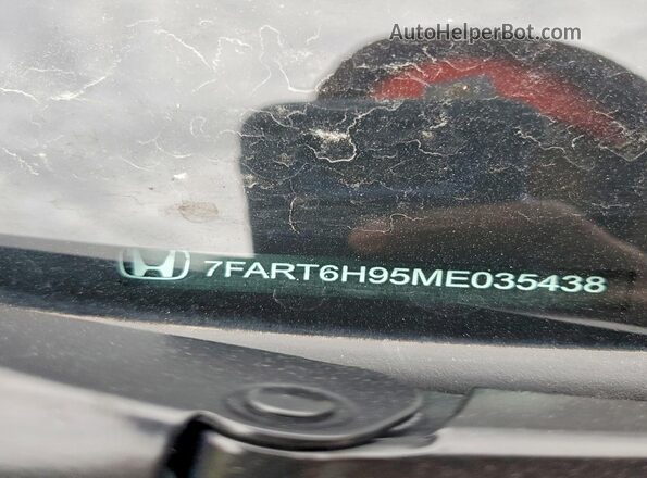 7FART6H95ME035438 2021 HONDA CR-V White VIN კოდის სტიკერის ხედი