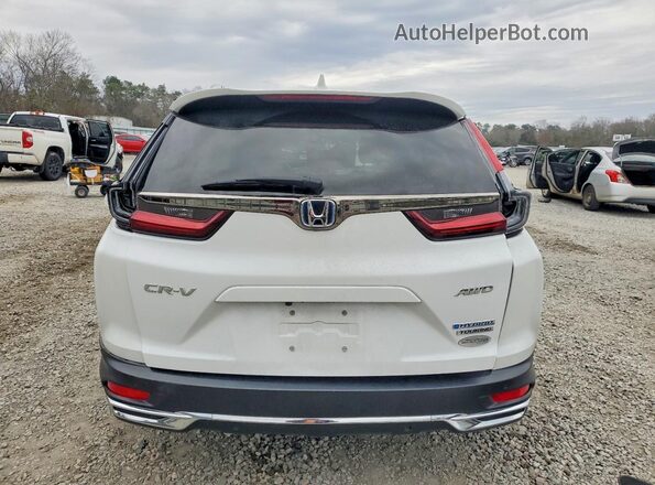 7FART6H95ME035438 2021 HONDA CR-V White უკანა ხედი