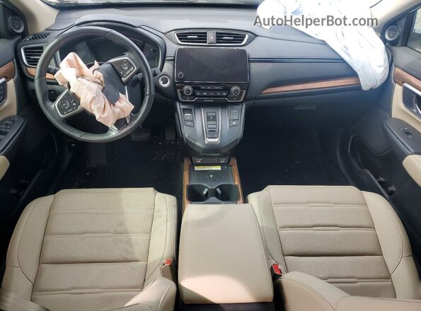 7FART6H9XME035421 2021 HONDA CR-V White წინა პანელის ხედი