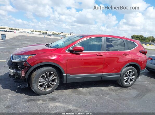 7FARW1H52ME008754 2021 HONDA CR-V Red 