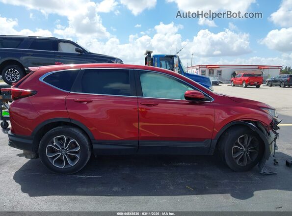 7FARW1H52ME008754 2021 HONDA CR-V Red Սալոնի 360 աստիճան տեսք