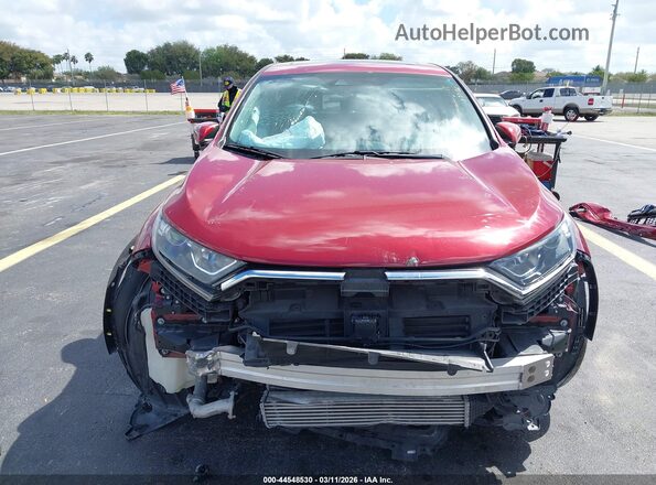 7FARW1H52ME008754 2021 HONDA CR-V Red Սալոնի հետևի տեսք