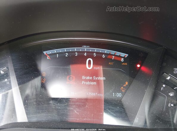7FARW1H55HE019799 2017 HONDA CR-V Blue Widok tylnych siedzeń