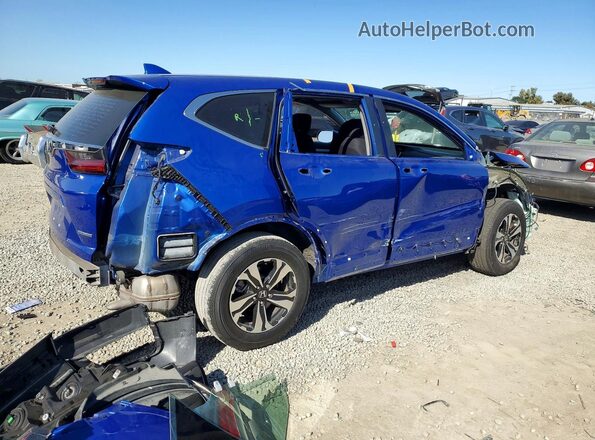 7FARW1H72ME015690 2021 HONDA CR-V Blue Задня права чверть