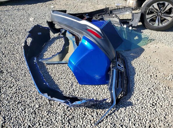 7FARW1H72ME015690 2021 HONDA CR-V Blue Вид підкапотного простору
