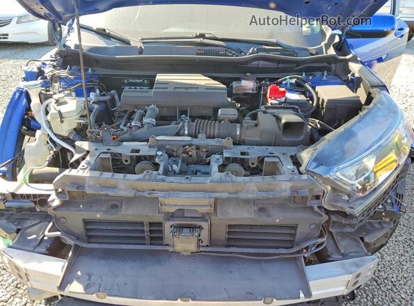 7FARW1H72ME015690 2021 HONDA CR-V Blue Вид задньої частини салону